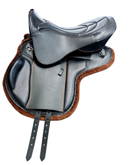 Седло ПРЕСТИЖ МОНО с мехом - фото