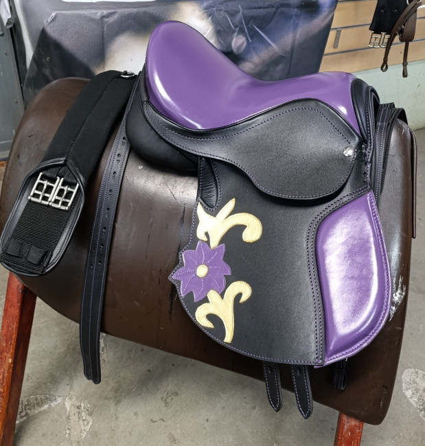 Седло пони цветное - фото2