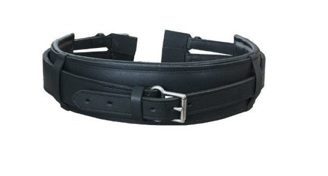 Подпруга кожаная с регулировкой  - фото