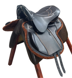 Седло ПРЕСТИЖ МОНО с мехом - фото2